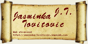 Jasminka Tovitović vizit kartica